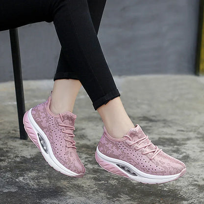 AirMotion Lift – Ténis Plataforma Conforto Femininos