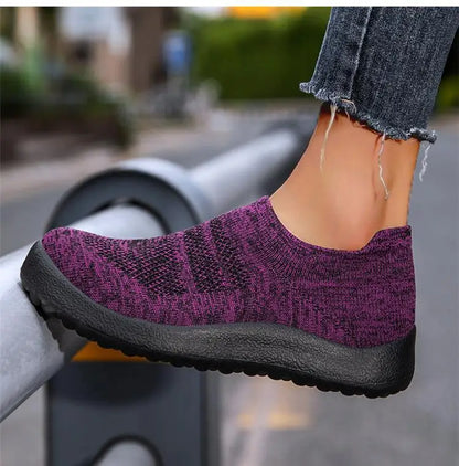 CoreRun Barefoot Lady - Ténis Barefoot Senhora Running Respiráveis Slip-On