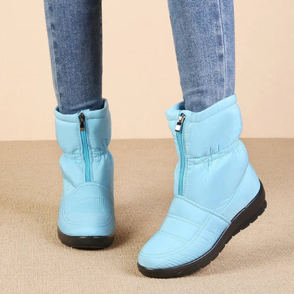 Nivelle - Botas Femininas de Inverno Impermeáveis e Forradas