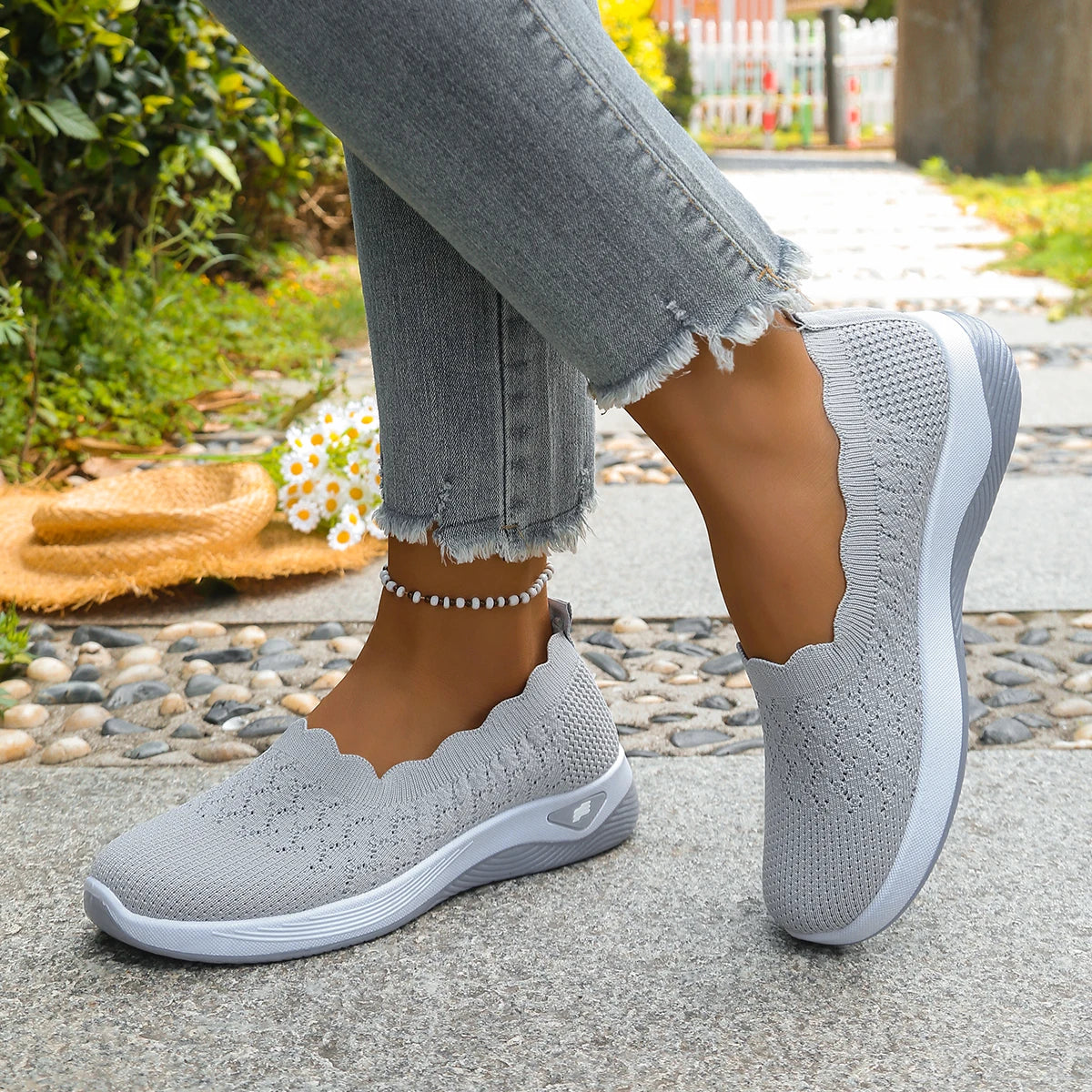 Élodie Soft Barefoot - Loafers Respiráveis Ultra Confortáveis