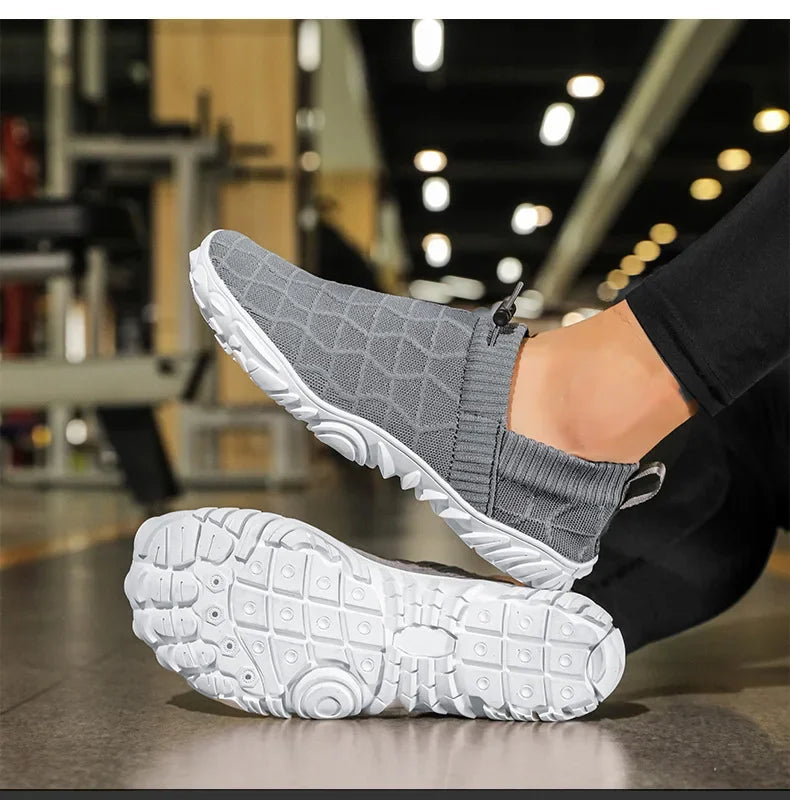 AirMove Knit – Ténis Respiráveis Com Biqueira Larga Para Caminhada E Desporto Unissexo