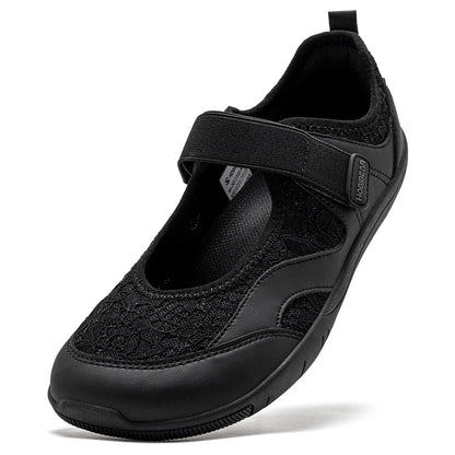 CloudStep Flow – Sapatos barefoot slip-on respiráveis unissexo
