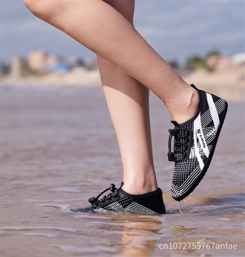 WaveSprint Barefoot - Sapatos Aquáticos Flexíveis Unissexo