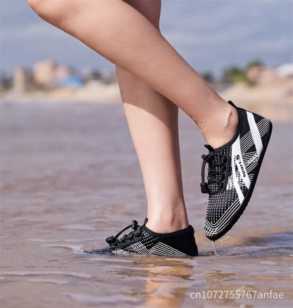 WaveSprint Barefoot - Sapatos Aquáticos Flexíveis Unissexo