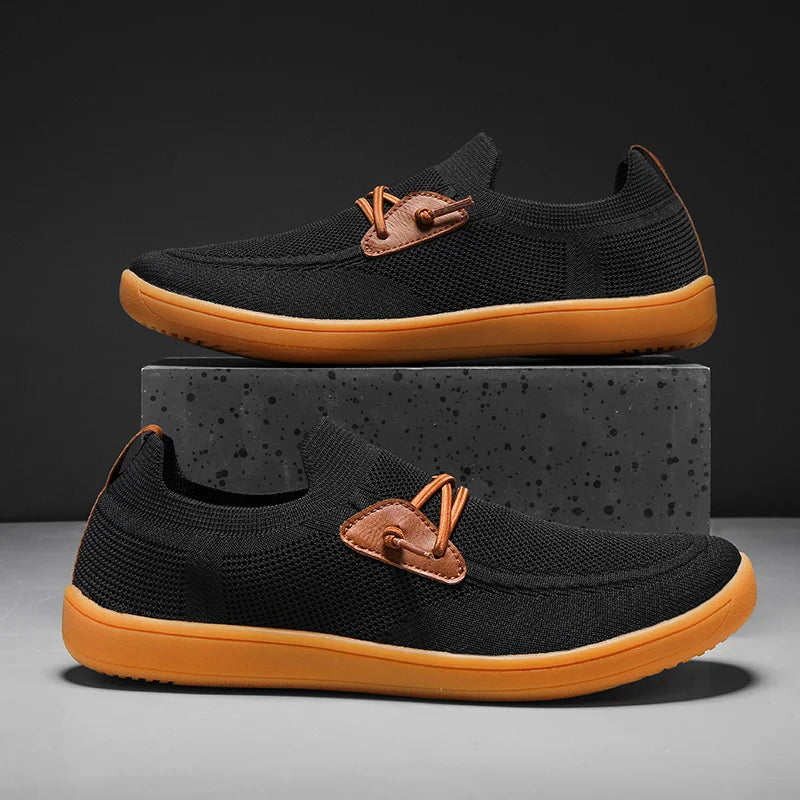 AirFlex Wide – Sapatos Barefoot Respiráveis De Grande Tamanho Para Homem