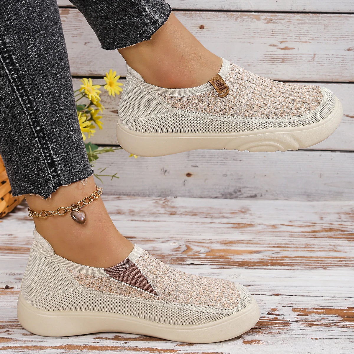 Léonie Air Barefoot - Ténis Respiráveis Ultra Leves