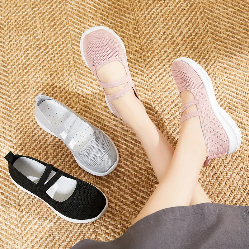 Valentina Air Barefoot - Ténis Respiráveis Slip-On Ultra Leves