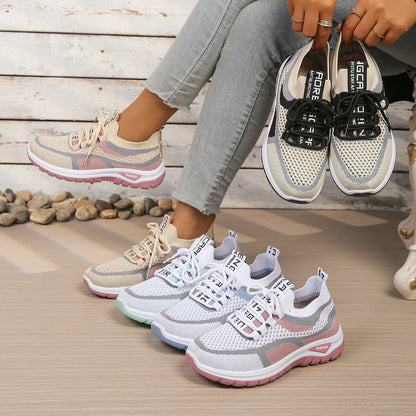 AeroLuna Knit – Sapatos Barefoot Femininos em Malha Respirável