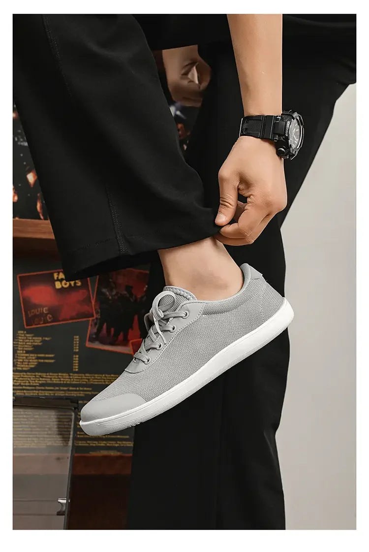 RelaxFlow Air – Sapatos Barefoot Minimalistas Com Biqueira Larga Unissexo