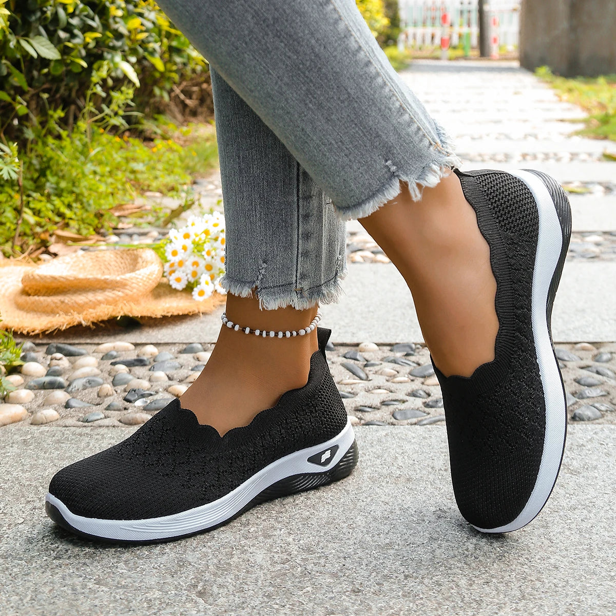 Élodie Soft Barefoot - Loafers Respiráveis Ultra Confortáveis