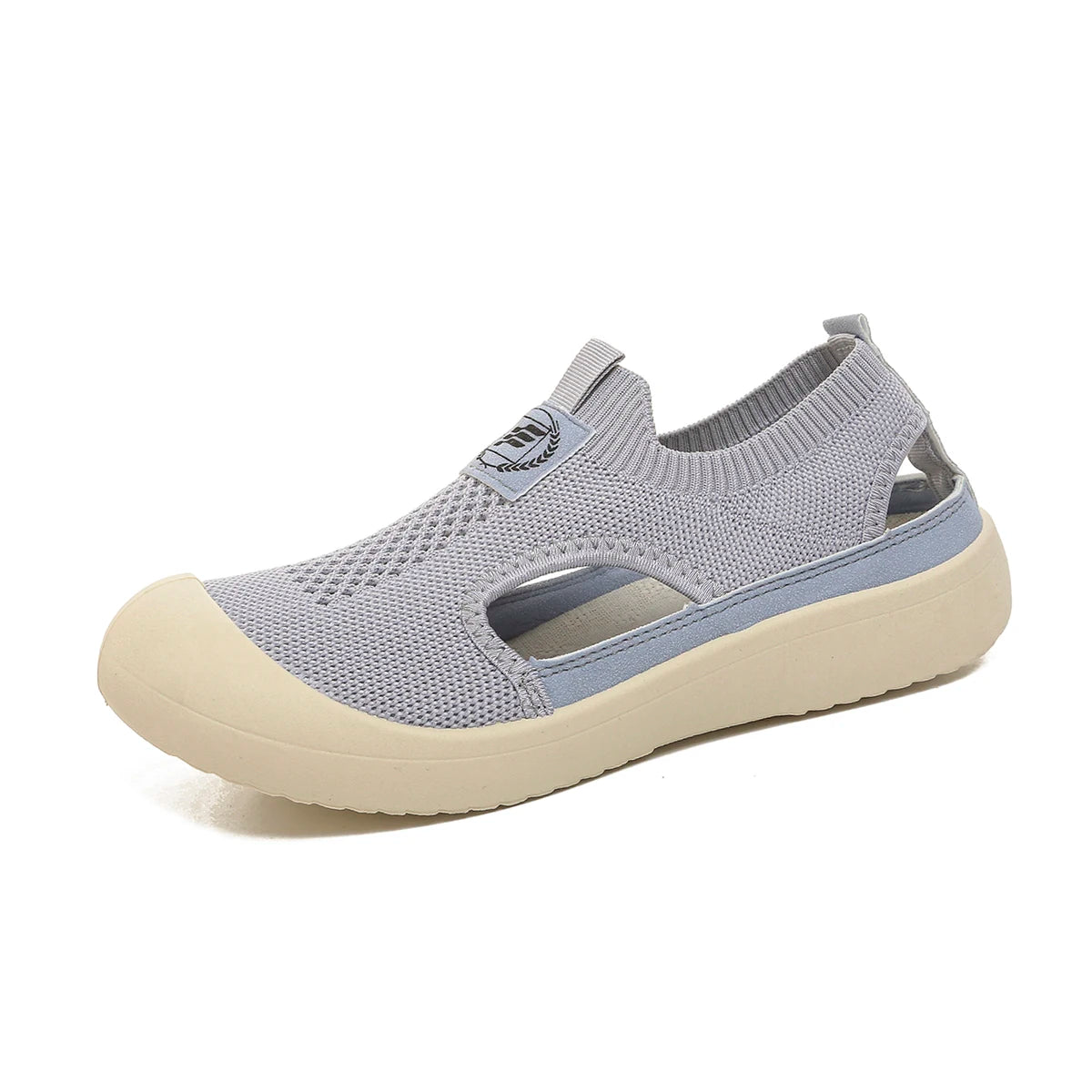 PureKnit Flow – Sapatos barefoot respiráveis em malha slip-on unissexo