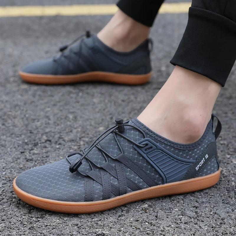 AeroFlex Grip – Sapatos Barefoot Respiráveis Com Ajuste Rápido Unissexo