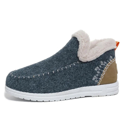 Alverine - Botins Femininos de Inverno em Feltro