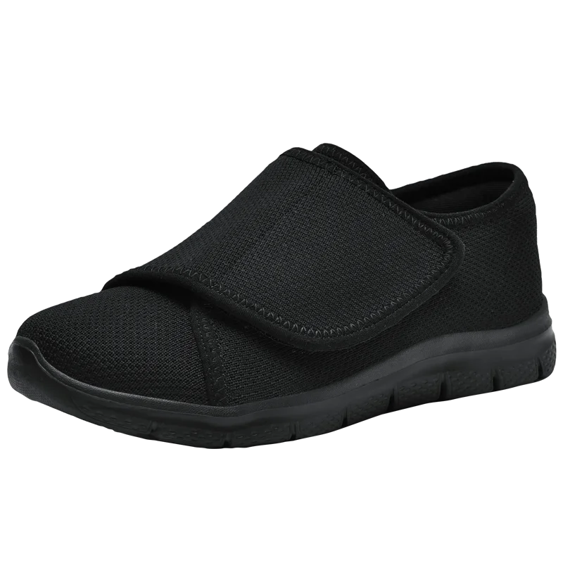 OrthoFlex WideCare - Sapatos Ortopédicos Senhora Pé Largo Ajustáveis com Velcro