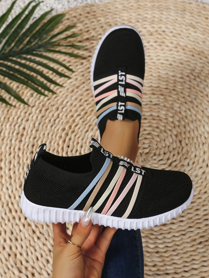 ColorEase Lady - Ténis Senhora Slip-On Leves Respiráveis Verão