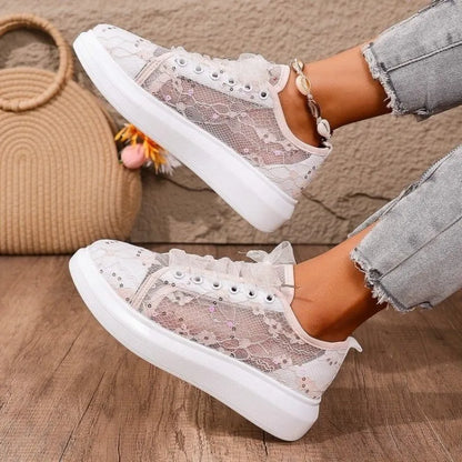 Aurora Lace Barefoot - Sapatos Barefoot Respiráveis