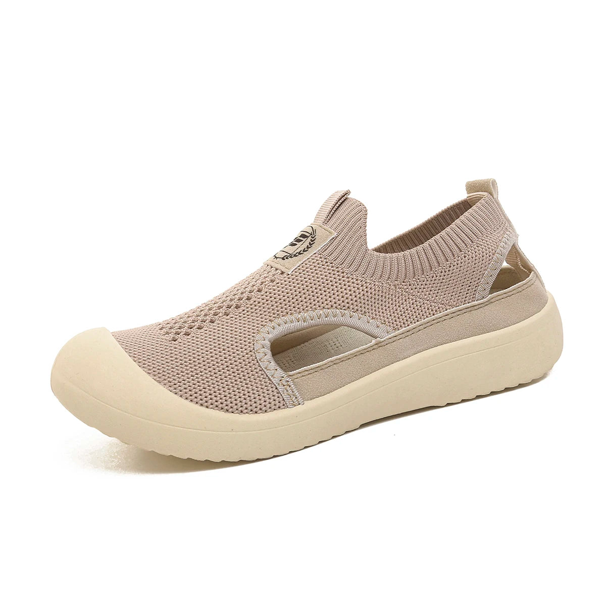 PureKnit Flow – Sapatos barefoot respiráveis em malha slip-on unissexo