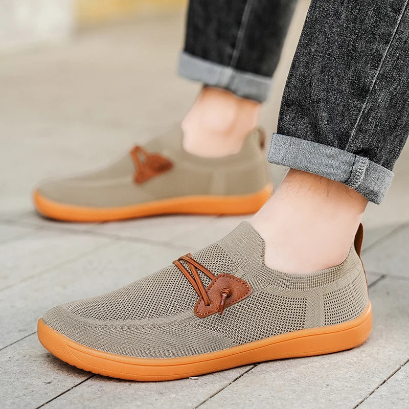 AirFlex Wide – Sapatos Barefoot Respiráveis De Grande Tamanho Para Homem