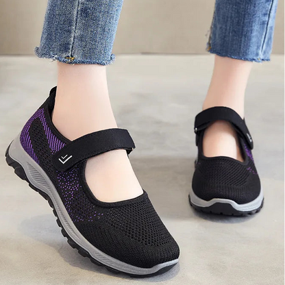 OrthoBare Comfort Lady - Sapatos Barefoot Ortopédicos Senhora Slip-On Respiráveis