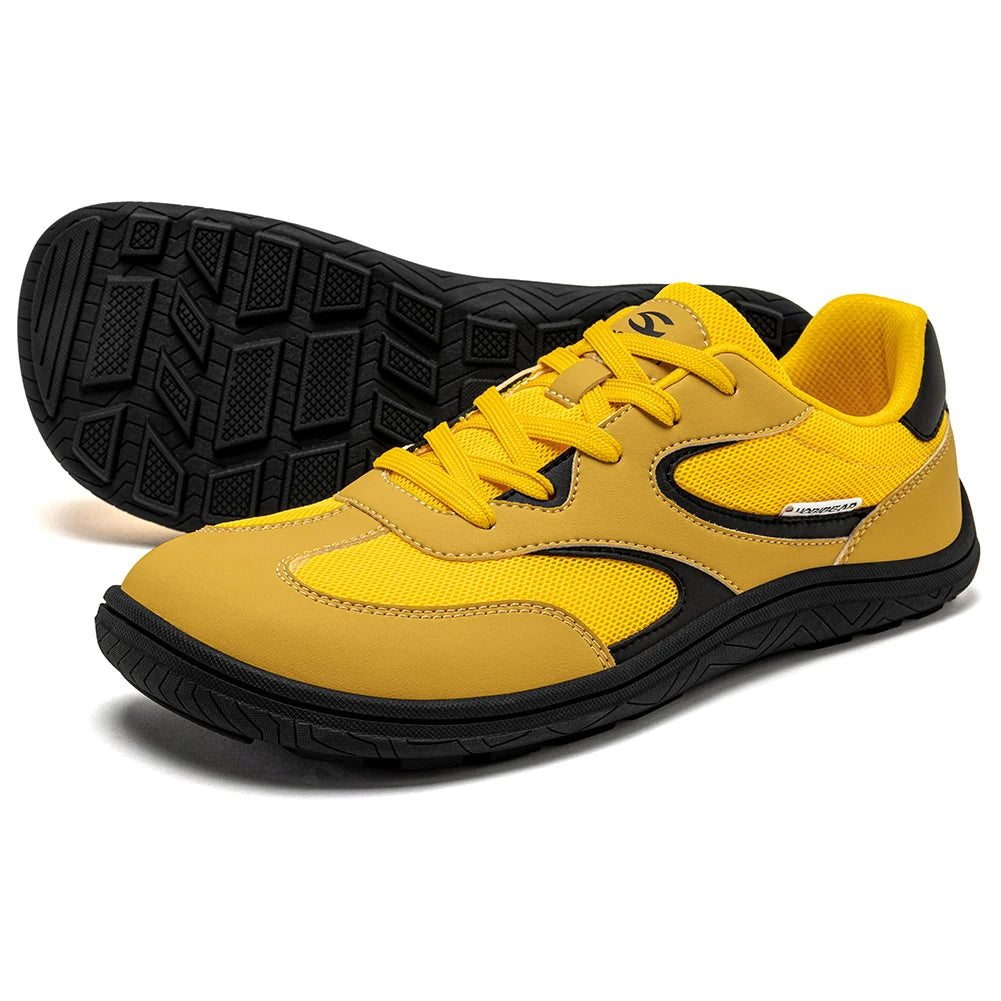 AquaRetro Pro – Sapatos Barefoot Impermeáveis Com Biqueira Larga Unissexo