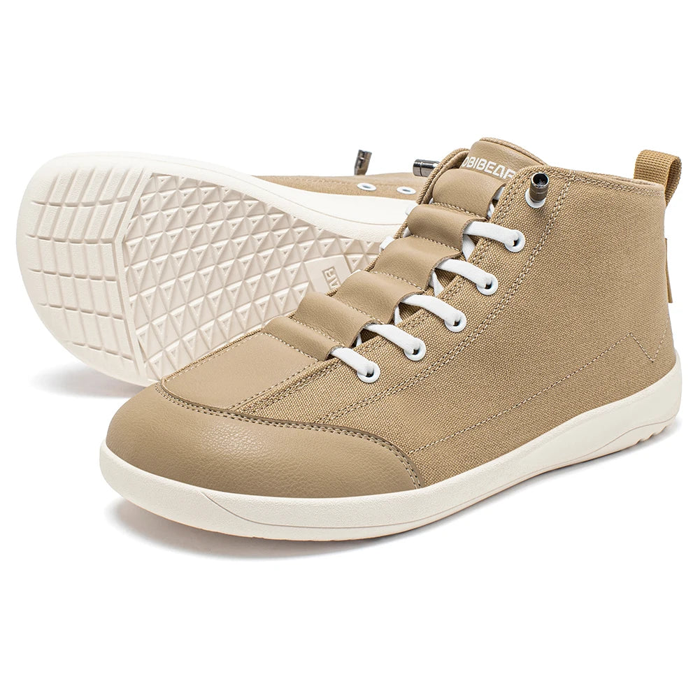 UrbanMid Canvas – Botas barefoot Mid-top Com Biqueira Larga Unissexo