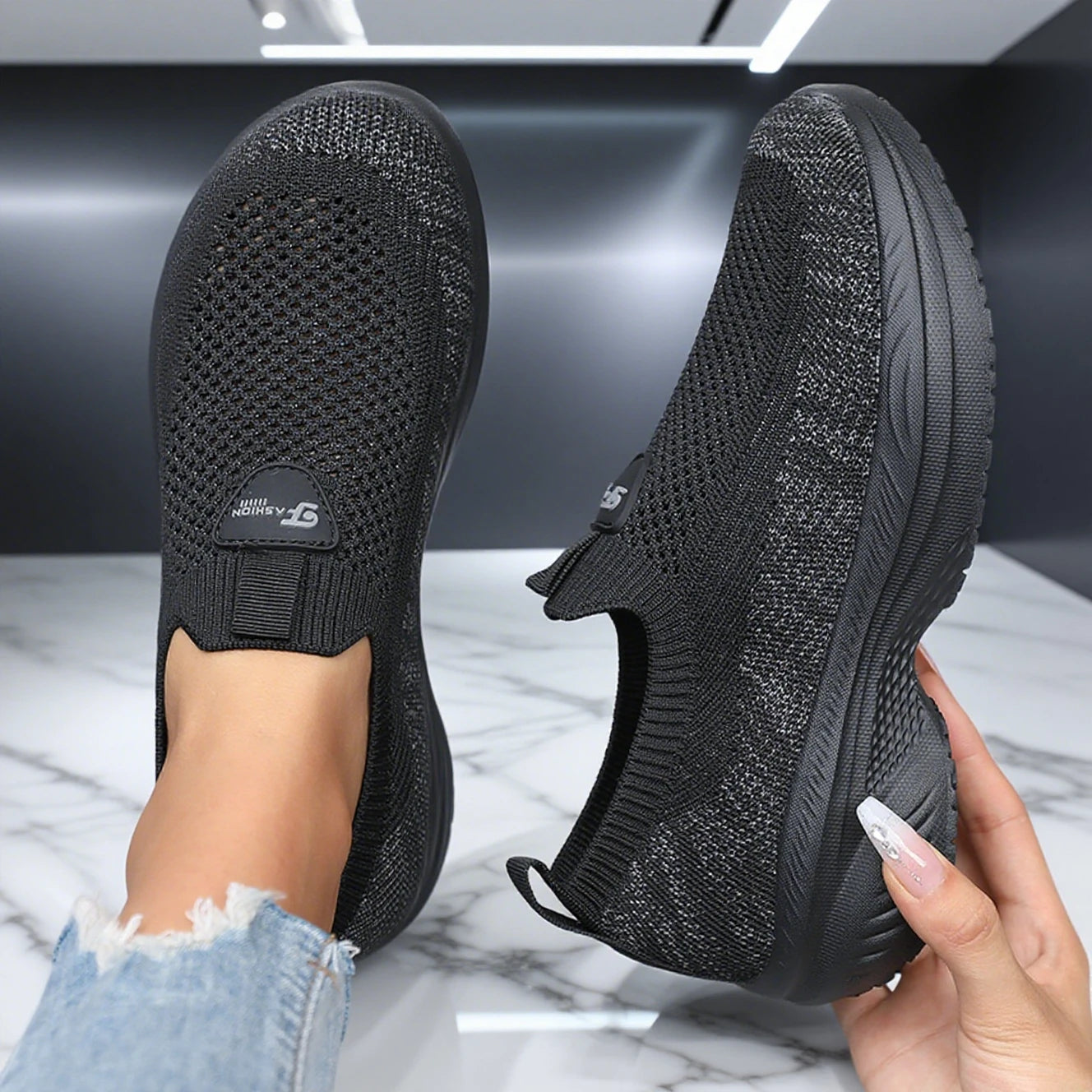 FlexGround Active – Ténis Barefoot Pé Largo Conforto Diário
