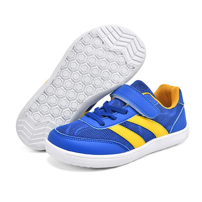 Tervik Kids - Ténis Barefoot Infantis Desportivos com Velcro