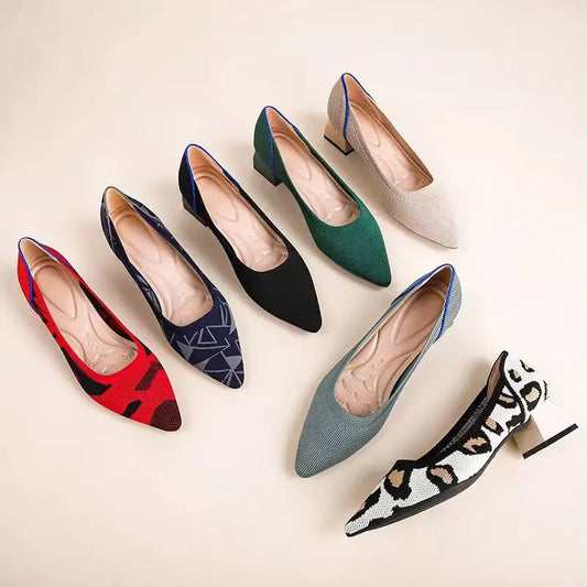 Escarpin Miss Isadora - Chaussures à talons blocs très élégantes et confortables