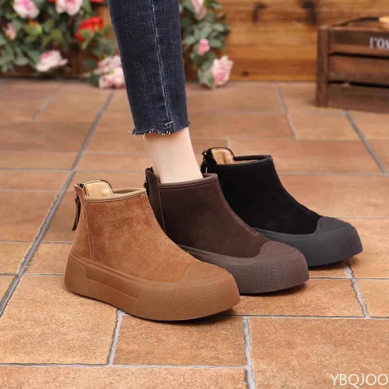 Nora Warm – Botas Barefoot de Senhora Confortáveis e Acolhedoras