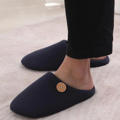 Veldran - Pantufas Unissexo Acolchoadas com Sola Antiderrapante