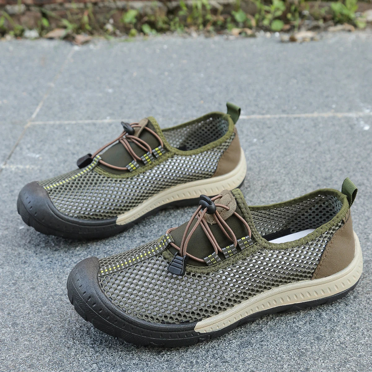 TerraFlex Air – Sapatos barefoot respiráveis em malha de secagem rápida unissexo