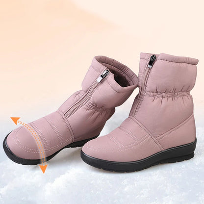 Nivelle - Botas Femininas de Inverno Impermeáveis e Forradas