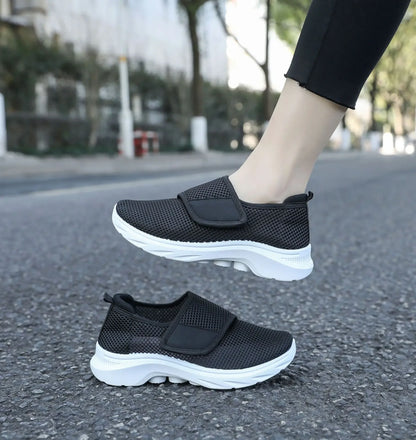 OrthoEase Comfort – Sapatos Ortopédicos Barefoot com Velcro