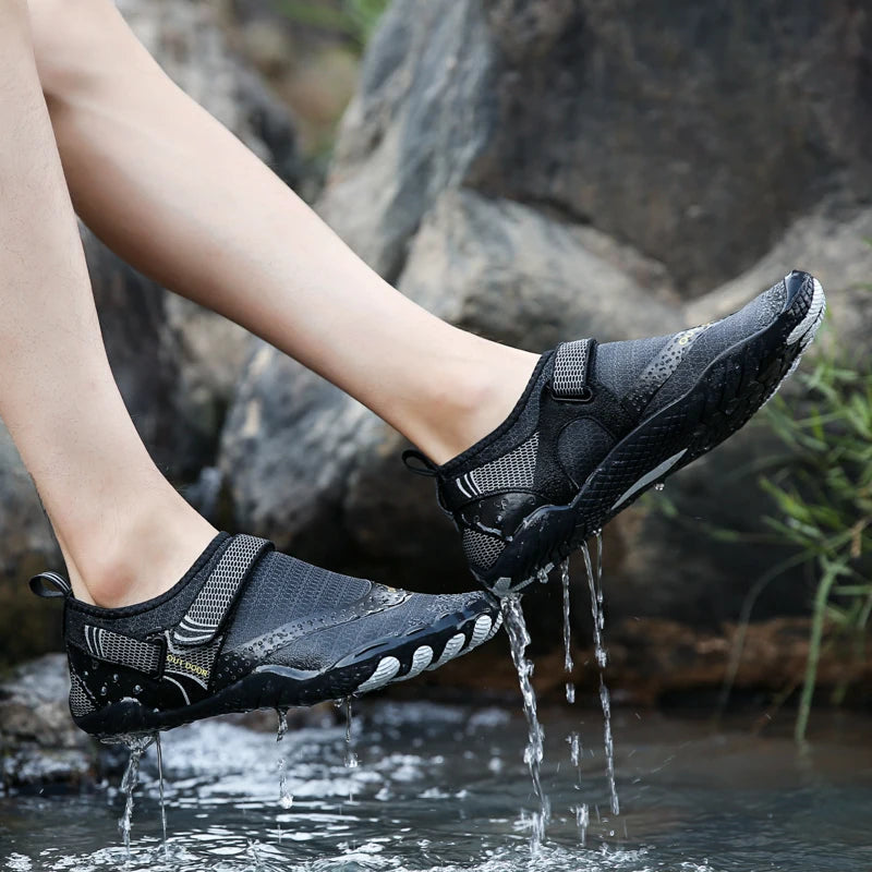 AquaFlex Barefoot - Sapatos Barefoot Aquáticos Unissexo Secagem Rápida Antiderrapantes