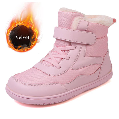 Nivaro Kids - Botas Barefoot Infantis Impermeáveis