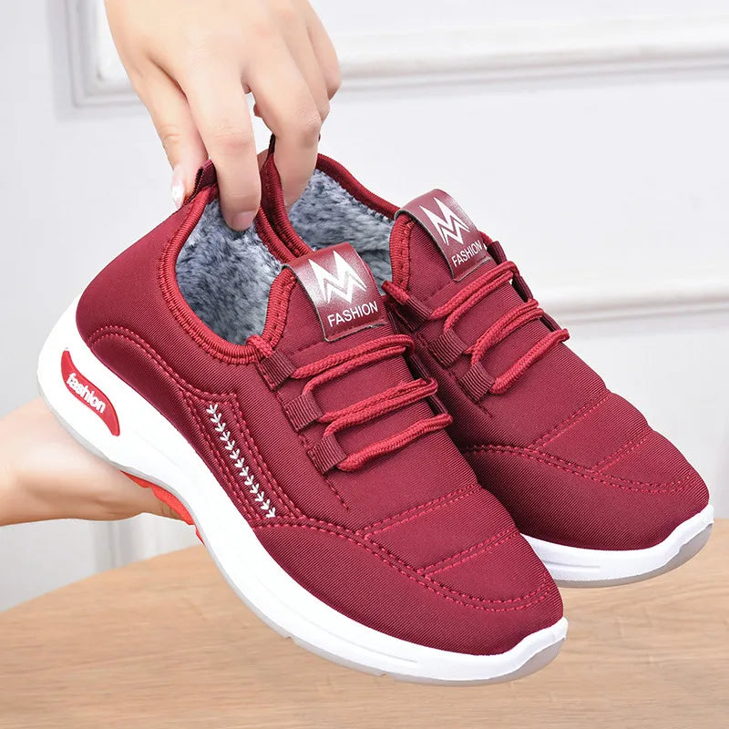 Baskets extra chaudes et confortables – imperméables et avec doublure super chaude.