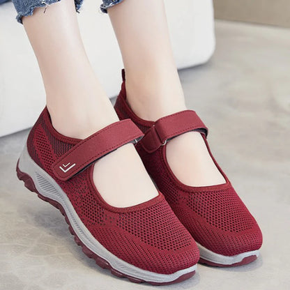 OrthoBare Comfort Lady - Sapatos Barefoot Ortopédicos Senhora Slip-On Respiráveis