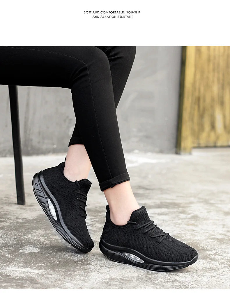 AirMotion Lift – Ténis Plataforma Conforto Femininos