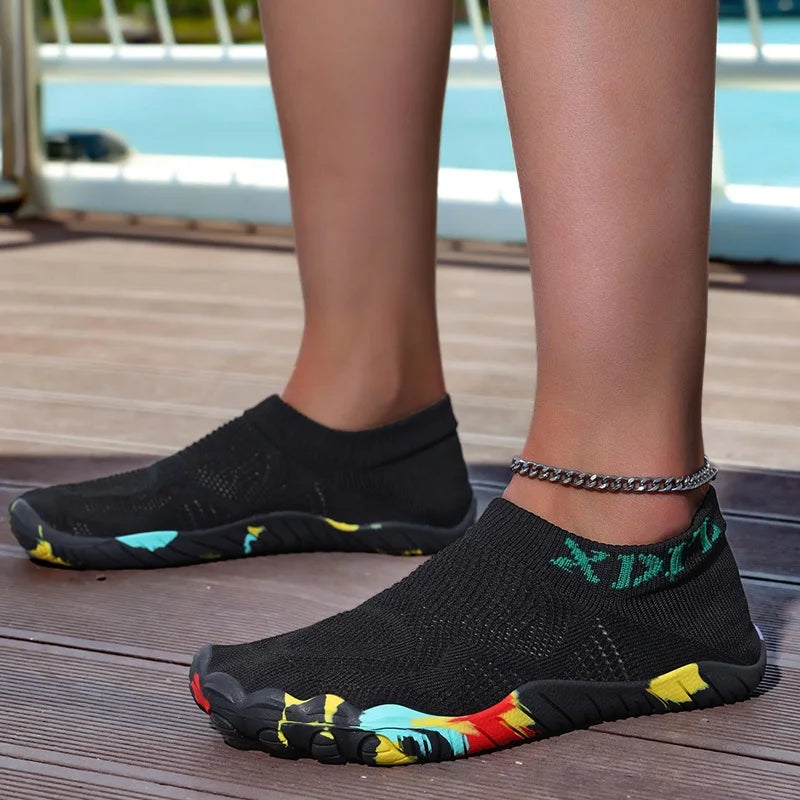 AquaSprint Flow – Sapatos Aquáticos Leves De Secagem Rápida Unissexo