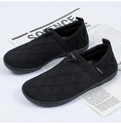 FlexBare Comfort - Ténis Barefoot Senhora Pé Largo Slip-On Respiráveis