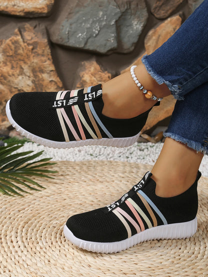 ColorEase Lady - Ténis Senhora Slip-On Leves Respiráveis Verão