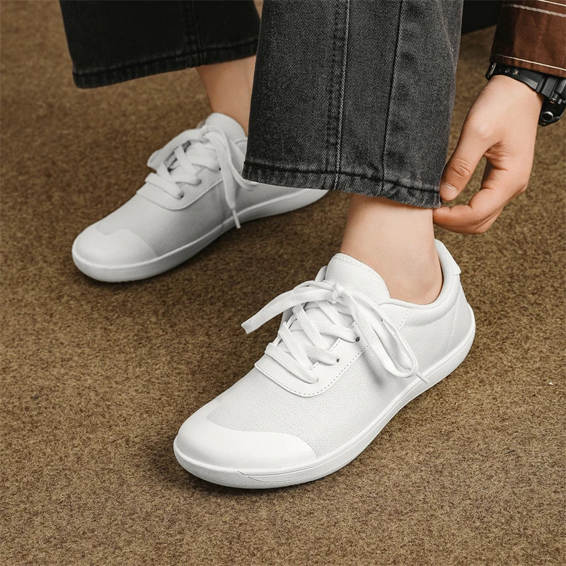 RelaxFlow Air – Sapatos Barefoot Minimalistas Com Biqueira Larga Unissexo