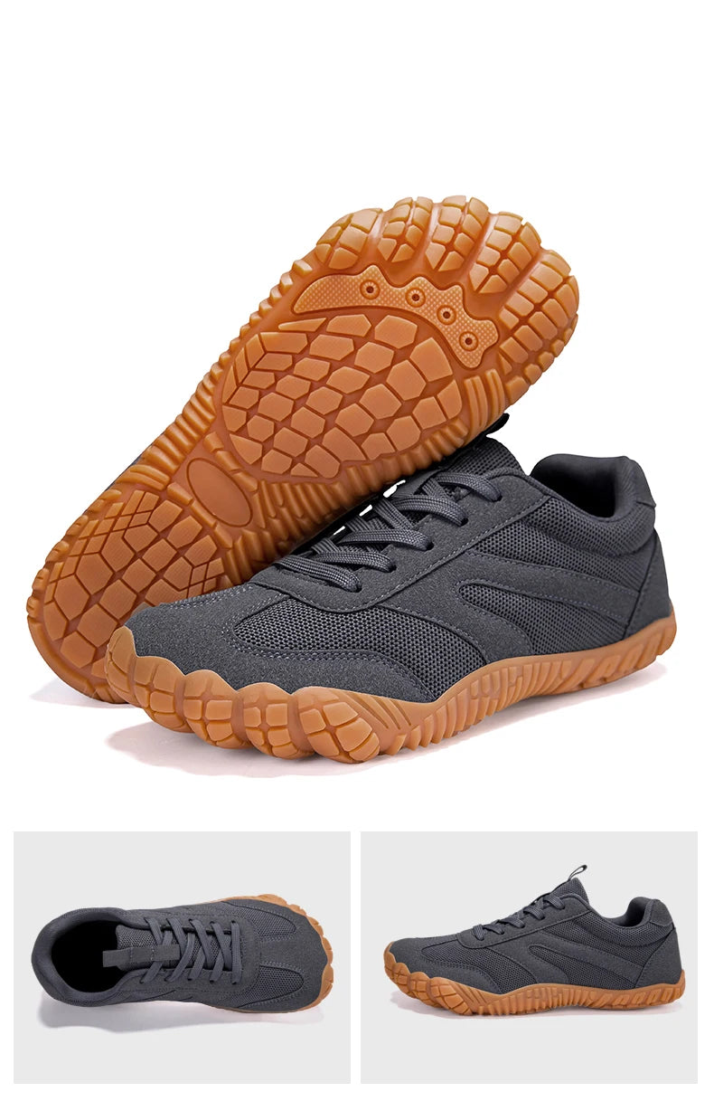 ZeroFlex Barefoot - Ténis Barefoot Unissexo Biqueira Larga Zero Drop Antiderrapantes