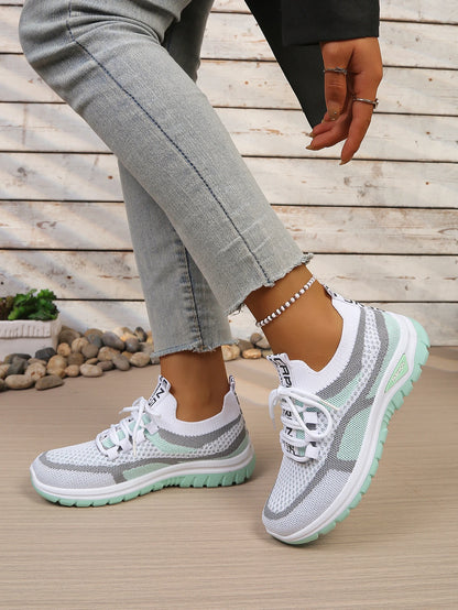AeroLuna Knit – Sapatos Barefoot Femininos em Malha Respirável