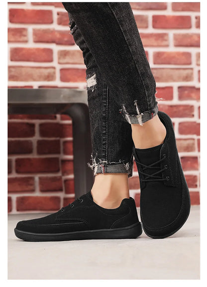 FlexUrban Split – Sapatos Barefoot Minimalistas Em Pele Sintética Para Homem