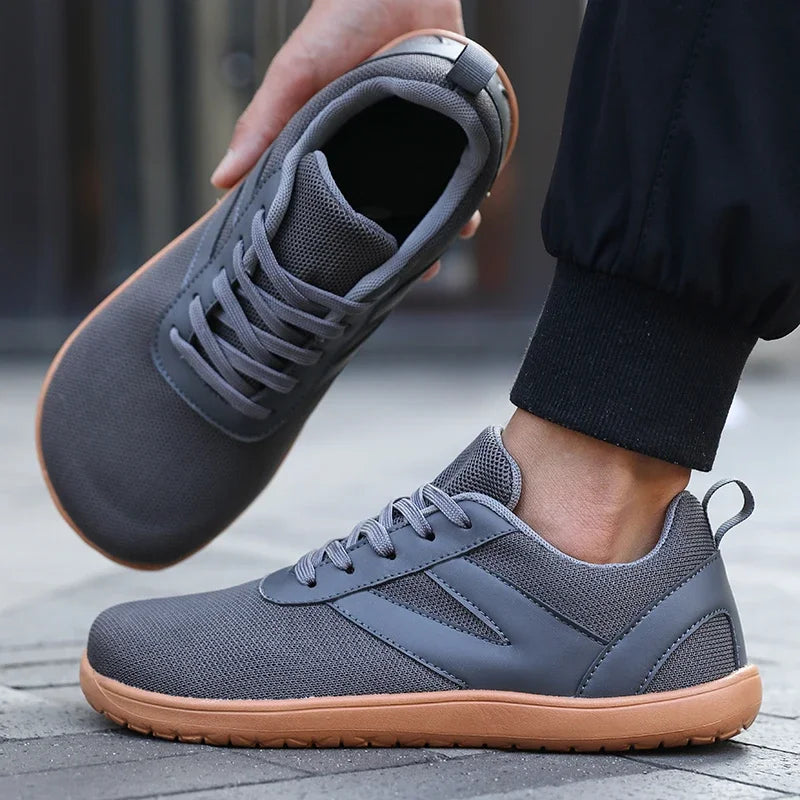 StreetFlex Skate – Sapatos Barefoot Respiráveis Com Biqueira Larga Unissexo