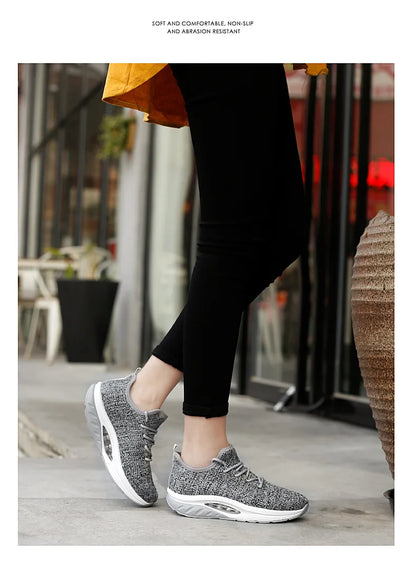 AirMotion Lift – Ténis Plataforma Conforto Femininos