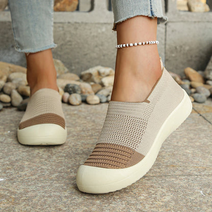 Luna Barefoot Knit – Slip-On Anatómico Feminino