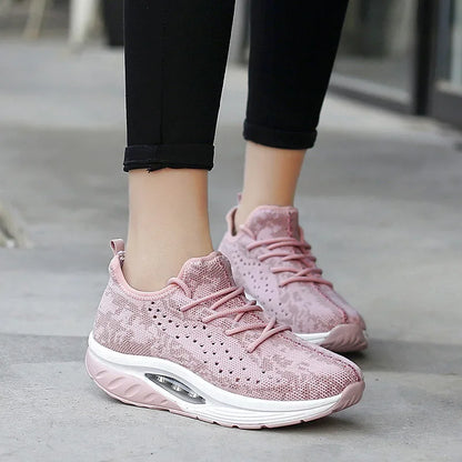 AirMotion Lift – Ténis Plataforma Conforto Femininos