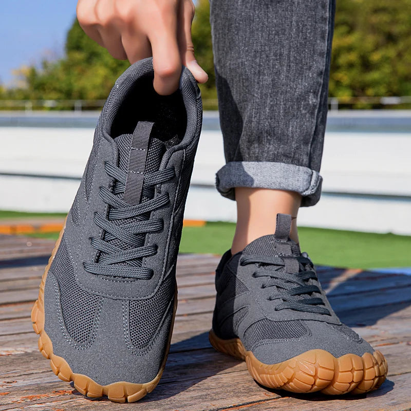 ZeroFlex Barefoot - Ténis Barefoot Unissexo Biqueira Larga Zero Drop Antiderrapantes